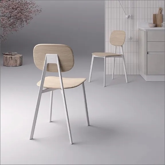 artre cucine siracusa sedia in legno moderna