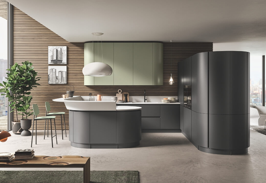 artre cucine siracusa progetto sistema laccato